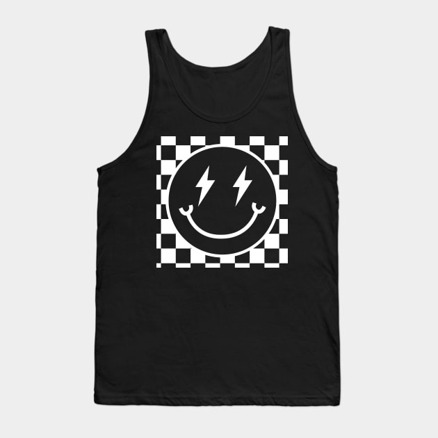 Another Electric Smile Tank Top by Taylor Thompson Art